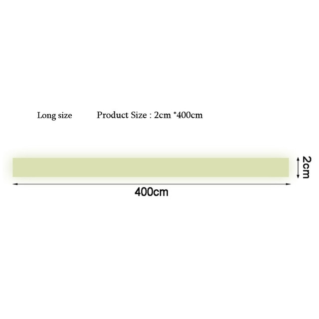 Luminous band baseboard Wall Sticker living room bedroom Eco-friendly home decoration decal Glow in the dark DIY Strip Stickers - Go Gedget