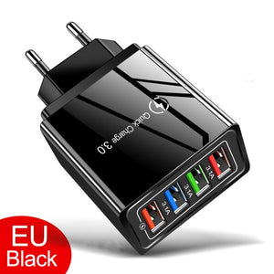 Crouch USB Charger Quick Charge 3.0 for Phone Adapter for iPhone  Tablet Portable Wall Mobile Charger Fast Charger - Go Gedget