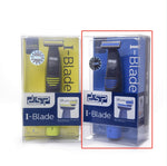 Load image into Gallery viewer, Mini USB Wet and Dry Electric Shaver for Men Rechargeable Razor DSP Gifts for Men, Blue/Yellow Portable Travel Electric Razor - Go Gedget
