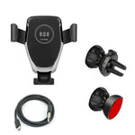 Load image into Gallery viewer, 10W Wireless Car Charger Infrared Sensor GPS Air Vent Mount Car Phone Holder Automatic Clamping Cargador Inalambrico Carregador - Go Gedget
