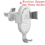 Load image into Gallery viewer, 10W Wireless Car Charger Infrared Sensor GPS Air Vent Mount Car Phone Holder Automatic Clamping Cargador Inalambrico Carregador - Go Gedget
