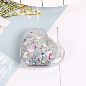 Glitter Quicksand Finger Grip Phone Holder for Portable  Phone Foldable Pocket Socket Air Bag Cell Fashion Bracket Stand - Go Gedget