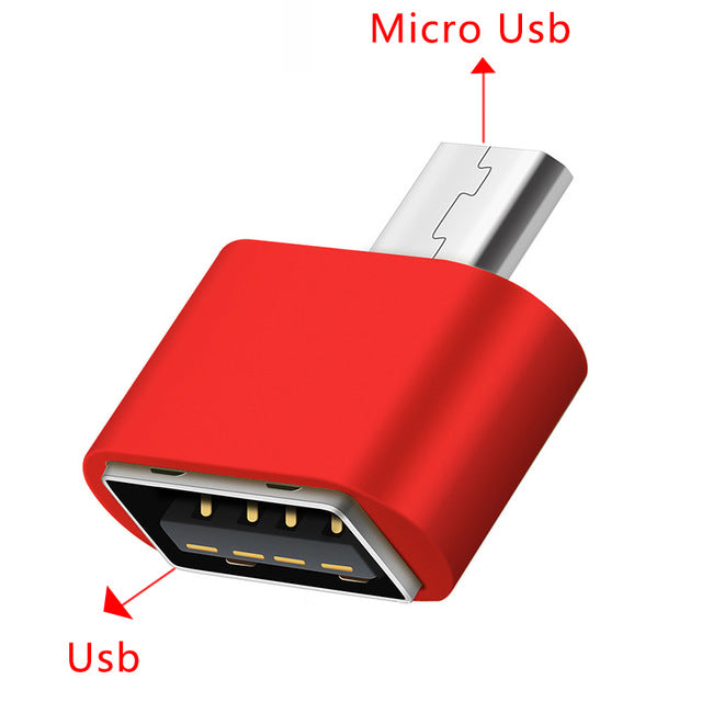 OTG Adapter Micro USB Cables OTG USB Cable Micro USB To USB for Samsung LG Sony Xiaomi Android Phone for Flash Drive - Go Gedget
