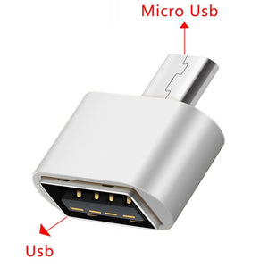 OTG Adapter Micro USB Cables OTG USB Cable Micro USB To USB for Samsung LG Sony Xiaomi Android Phone for Flash Drive - Go Gedget