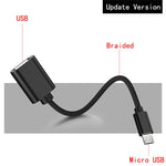 Load image into Gallery viewer, OTG Adapter Micro USB Cables OTG USB Cable Micro USB To USB for Samsung LG Sony Xiaomi Android Phone for Flash Drive - Go Gedget
