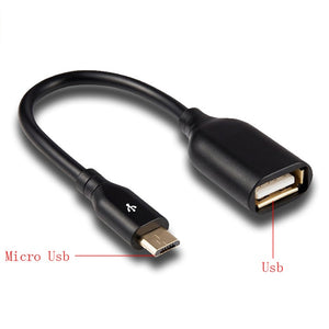 OTG Adapter Micro USB Cables OTG USB Cable Micro USB To USB for Samsung LG Sony Xiaomi Android Phone for Flash Drive - Go Gedget
