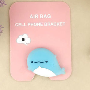 1PCS Universal mobile phone bracket Cute 3D Animal airbag Phone Expanding Stand Finger Holder Stitch panda phone holder Stand - Go Gedget