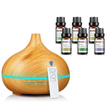 Load image into Gallery viewer, KBAYBO 400ml electric Aroma Essential Oil Diffuser Air Humidifier Essential Oils LED Lights Air purifier for home office - Go Gedget

