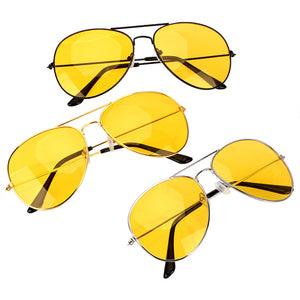 Anti-glare Polarizer Sunglasses  Copper Alloy Car Drivers Night Vision Goggles Polarized Driving Glasses Auto Accessories - Go Gedget