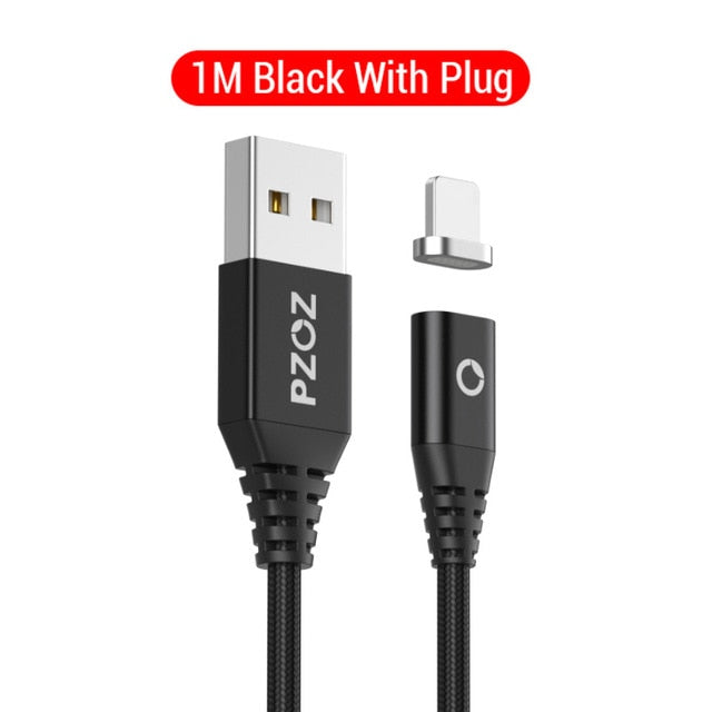 PZOZ Magnetic Cable Fast Charging Micro usb cable Type c Magnet Charger usb c Microusb Wire For iphone 11 pro Xr x redmi note 9s - Go Gedget