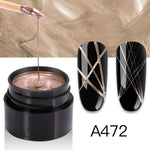 Load image into Gallery viewer, ROSALIND Spider Gel Hybrid Varnishes Nail Art 5ML Metal vernis UV Lak Design Line Drawing Painting Primer Silk Spider Gel Polish
