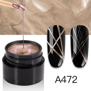 ROSALIND Spider Gel Hybrid Varnishes Nail Art 5ML Metal vernis UV Lak Design Line Drawing Painting Primer Silk Spider Gel Polish
