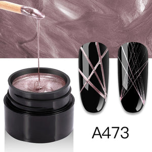 ROSALIND Spider Gel Hybrid Varnishes Nail Art 5ML Metal vernis UV Lak Design Line Drawing Painting Primer Silk Spider Gel Polish
