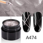 Load image into Gallery viewer, ROSALIND Spider Gel Hybrid Varnishes Nail Art 5ML Metal vernis UV Lak Design Line Drawing Painting Primer Silk Spider Gel Polish
