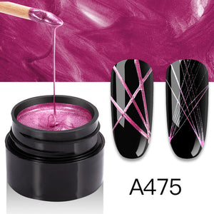 ROSALIND Spider Gel Hybrid Varnishes Nail Art 5ML Metal vernis UV Lak Design Line Drawing Painting Primer Silk Spider Gel Polish