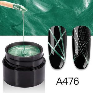ROSALIND Spider Gel Hybrid Varnishes Nail Art 5ML Metal vernis UV Lak Design Line Drawing Painting Primer Silk Spider Gel Polish