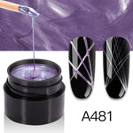 Load image into Gallery viewer, ROSALIND Spider Gel Hybrid Varnishes Nail Art 5ML Metal vernis UV Lak Design Line Drawing Painting Primer Silk Spider Gel Polish
