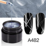 Load image into Gallery viewer, ROSALIND Spider Gel Hybrid Varnishes Nail Art 5ML Metal vernis UV Lak Design Line Drawing Painting Primer Silk Spider Gel Polish
