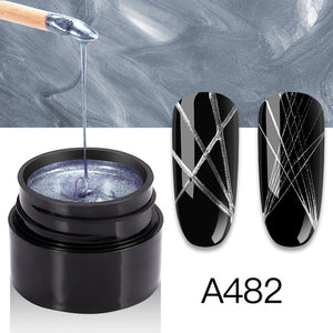 ROSALIND Spider Gel Hybrid Varnishes Nail Art 5ML Metal vernis UV Lak Design Line Drawing Painting Primer Silk Spider Gel Polish