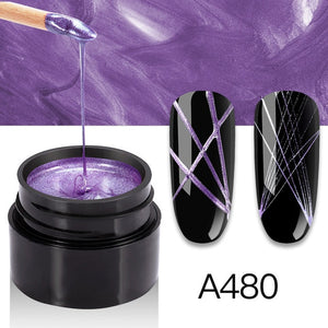 ROSALIND Spider Gel Hybrid Varnishes Nail Art 5ML Metal vernis UV Lak Design Line Drawing Painting Primer Silk Spider Gel Polish