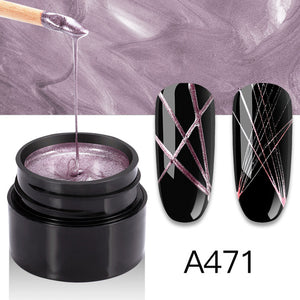 ROSALIND Spider Gel Hybrid Varnishes Nail Art 5ML Metal vernis UV Lak Design Line Drawing Painting Primer Silk Spider Gel Polish