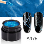 Load image into Gallery viewer, ROSALIND Spider Gel Hybrid Varnishes Nail Art 5ML Metal vernis UV Lak Design Line Drawing Painting Primer Silk Spider Gel Polish
