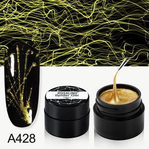 ROSALIND Spider Gel Hybrid Varnishes Nail Art 5ML Metal vernis UV Lak Design Line Drawing Painting Primer Silk Spider Gel Polish